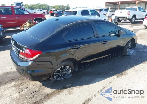 2013 Honda Civic Ex z USA, uszkodzony, nr VIN 19XFB2F84DE027910